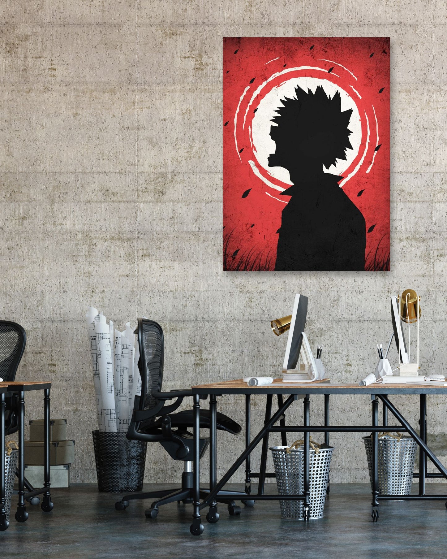 Bakugo Silhouette - Boku no Hero Academia - @GreyArt