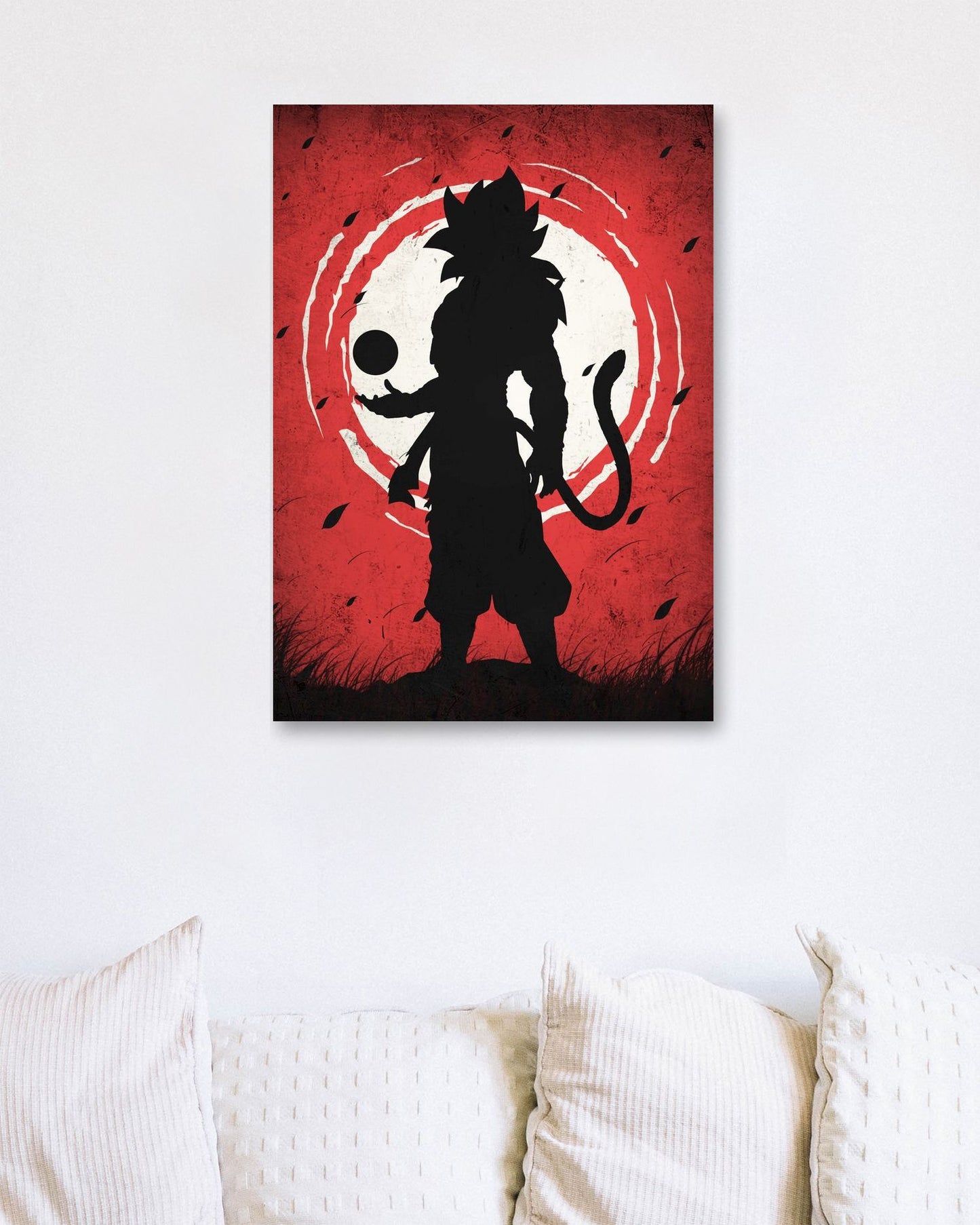 Super Saiyan Red Silhouette - Dragon Ball - @GreyArt