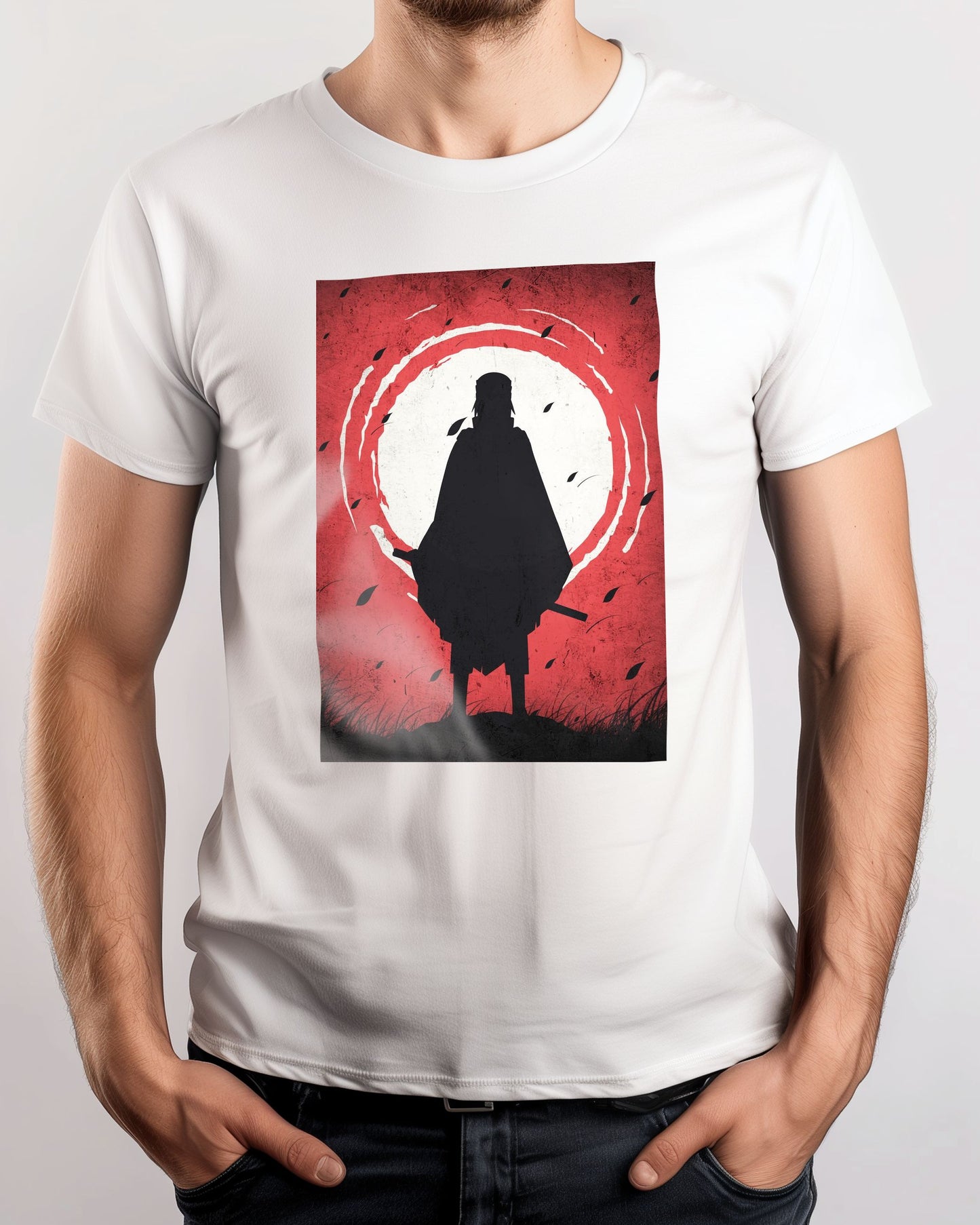 Sasuke Uchiha Silhouette - Naruto Shipuden - @GreyArt