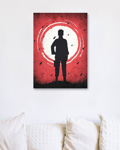 Naruto Uzumaki Silhouette - Naruto Shipuden 1 - @GreyArt