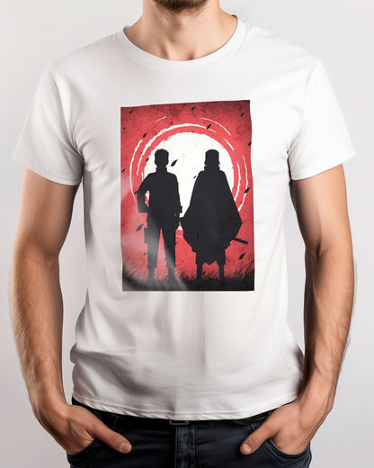 Naruto x Sasuke Silhouette - Naruto Shipuden - @GreyArt