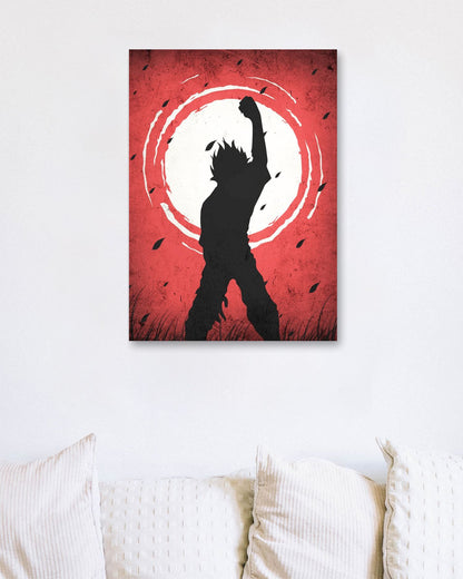 Allmight Hero Silhouette - Boku no Hero Academia - @GreyArt