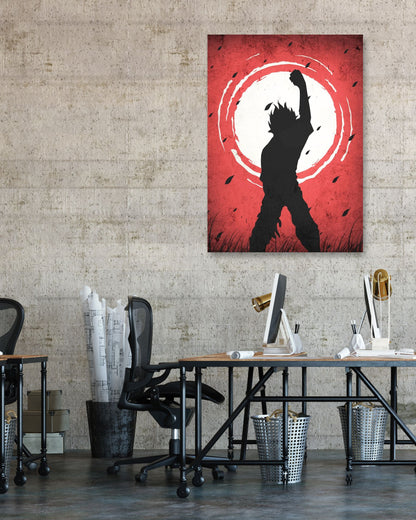 Allmight Hero Silhouette - Boku no Hero Academia - @GreyArt