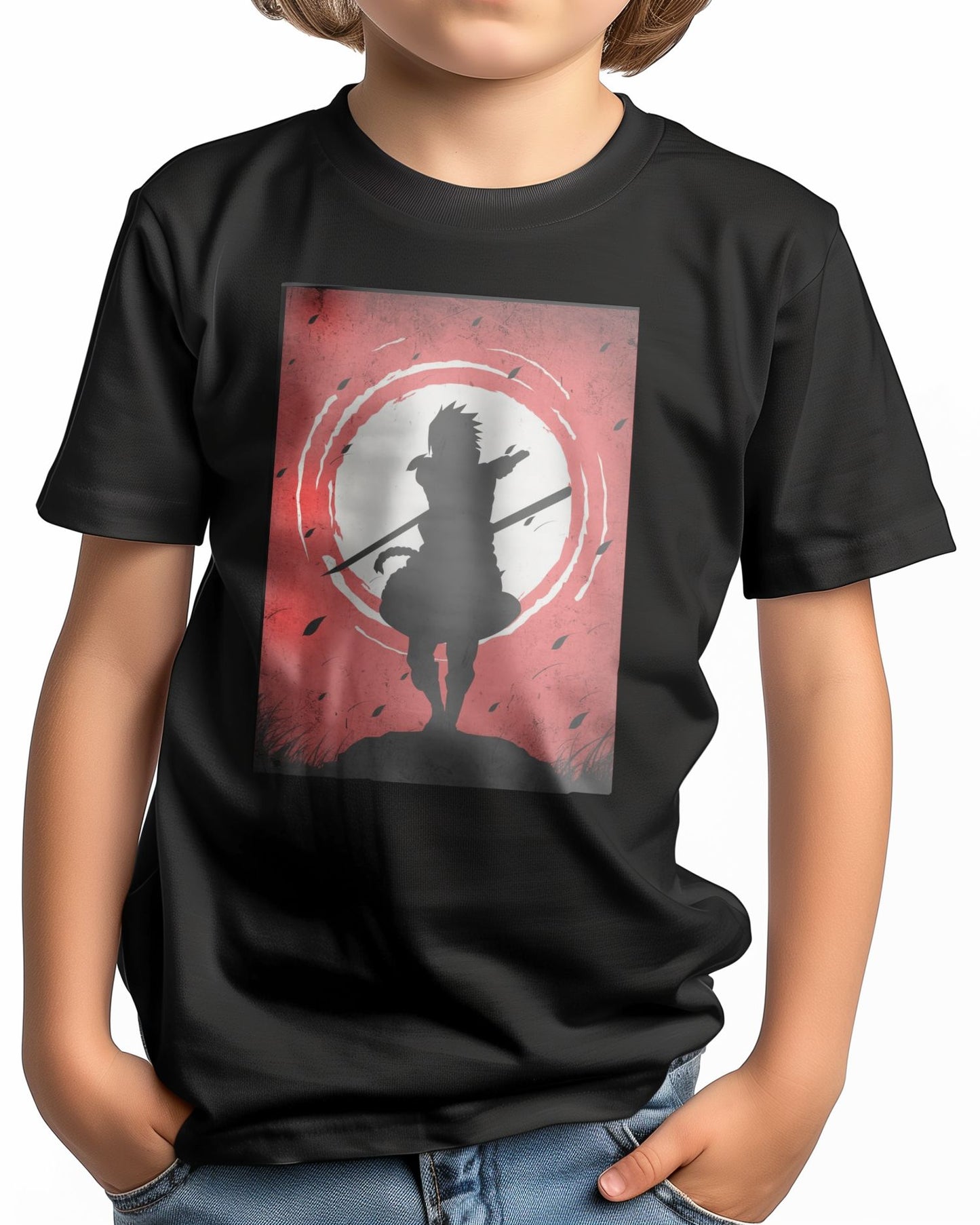 Sasuke Uchiha Silhouette - Naruto Shipuden 1 - @GreyArt