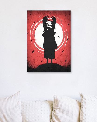 Zetsu Akatsuki Silhouette - Naruto Shipuden - @GreyArt