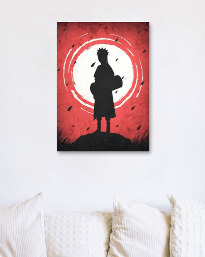 Naruto Sage Mode Silhouette - Naruto Shipuden - @GreyArt