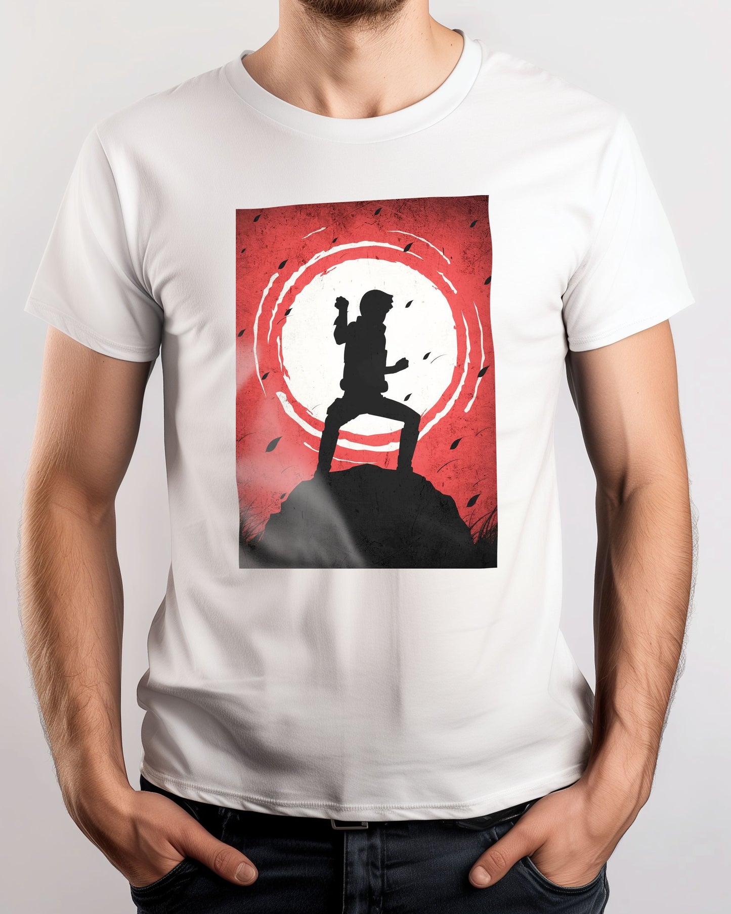 Rock Lee Silhouette - Naruto Shipuden - @GreyArt