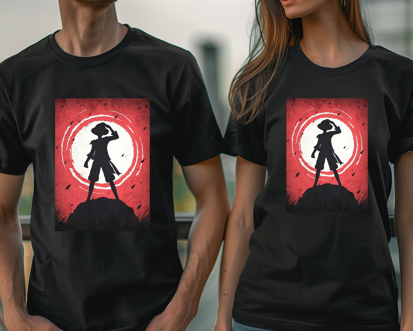 Monkey D. Luffy Silhouette - One Piece - @GreyArt