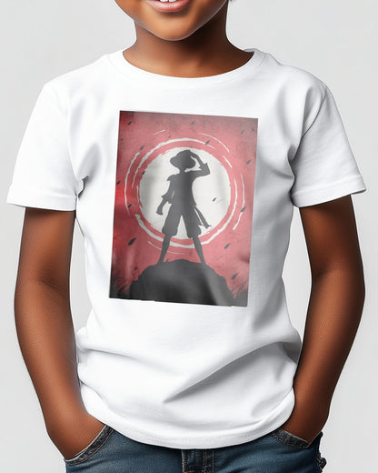 Monkey D. Luffy Silhouette - One Piece - @GreyArt