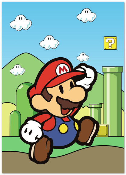 Super Mario Bros 1 - Super Mario Game - @GreyArt