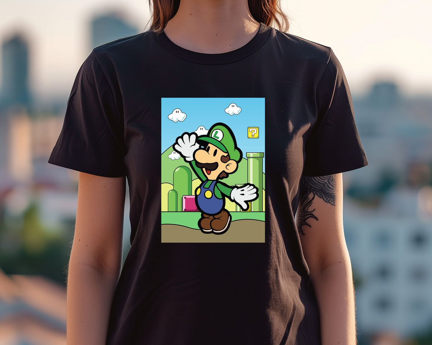 Luigi Bros - Super Mario Game - @GreyArt