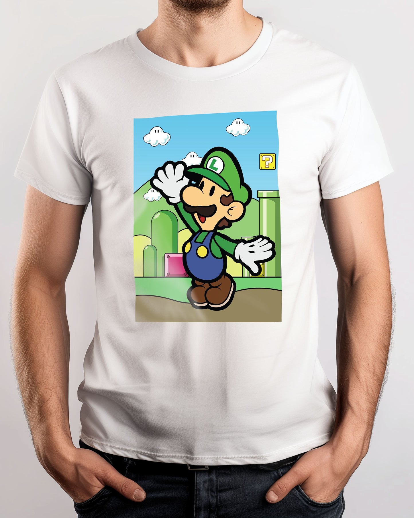 Luigi Bros - Super Mario Game - @GreyArt