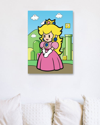 Princess - Super Mario Game - @GreyArt