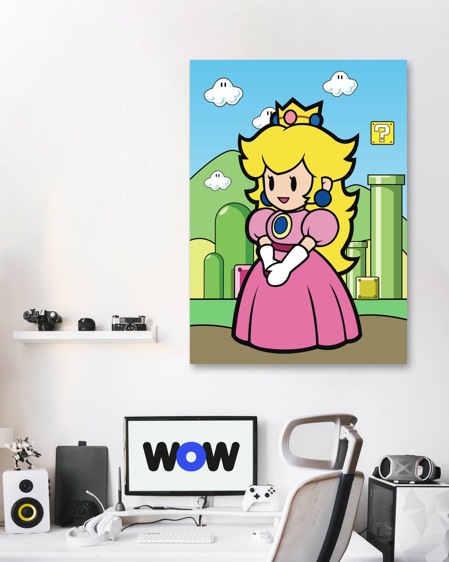 Princess - Super Mario Game - @GreyArt