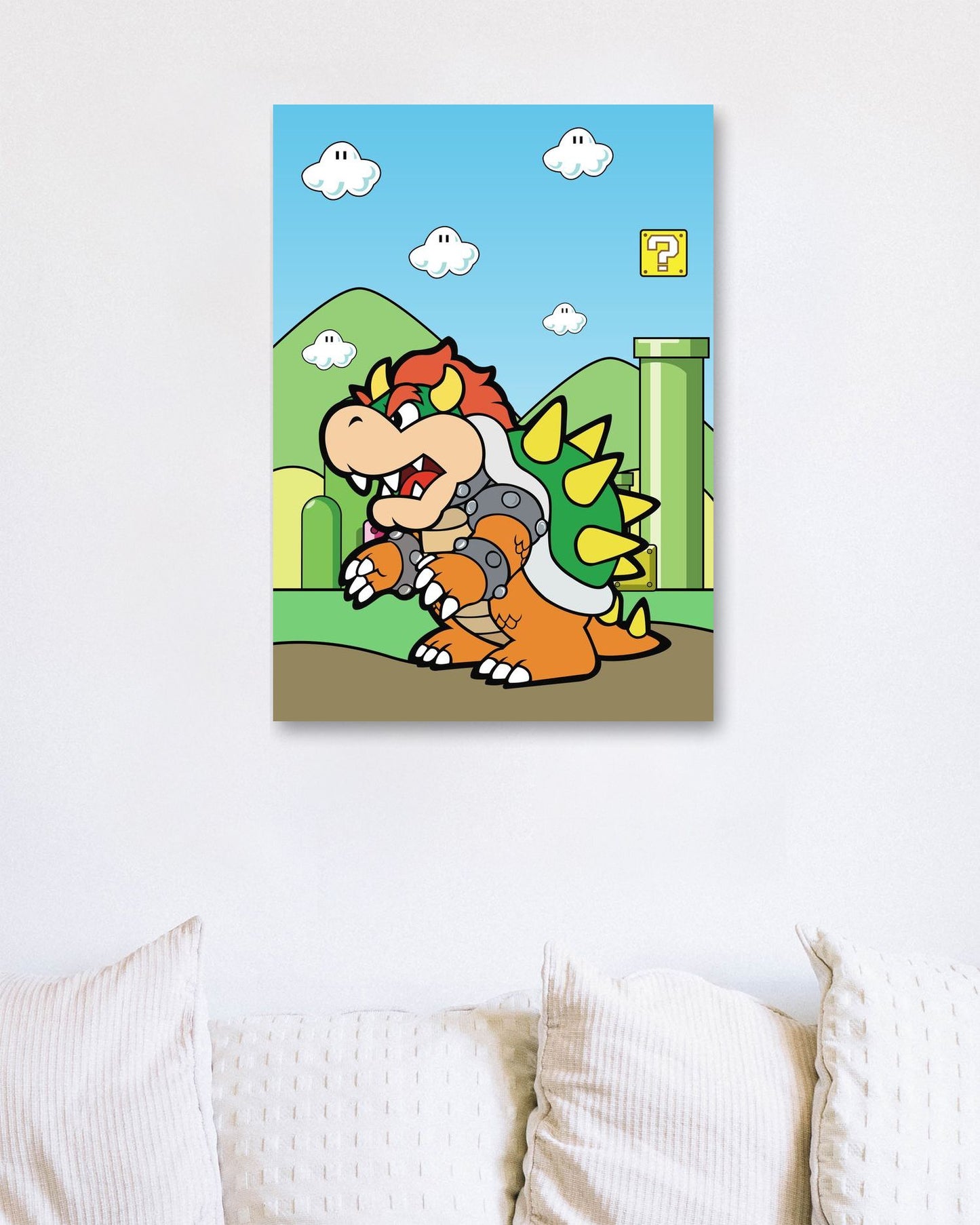 Fire Dragon - Super Mario Game - @GreyArt