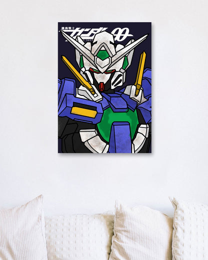 Gundam Exia - @CoretanVector