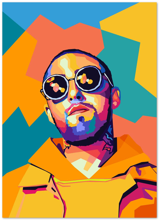 Mac Miller Wpap Pop Art - @AzlanXavier