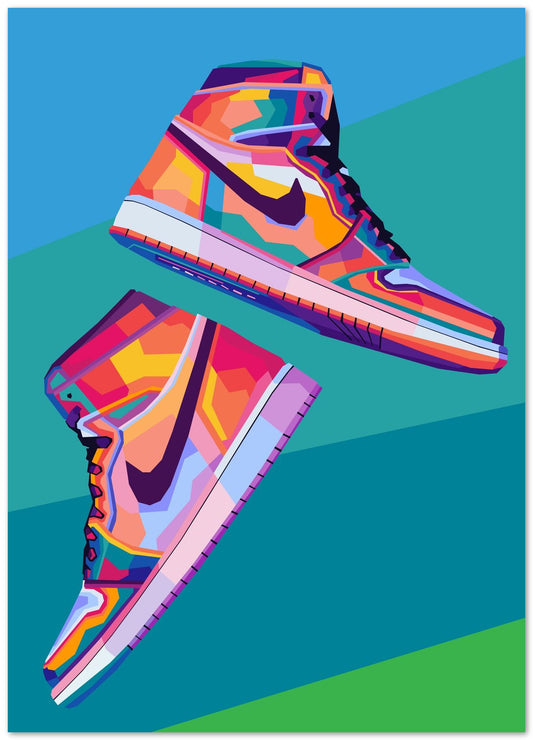 Shoes pop art - @AzlanXavier