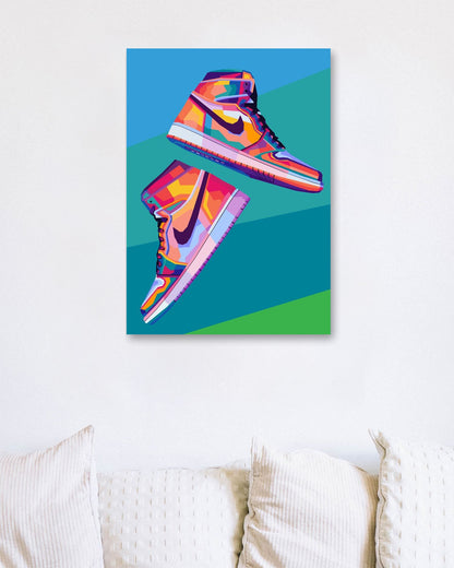 Shoes pop art - @AzlanXavier