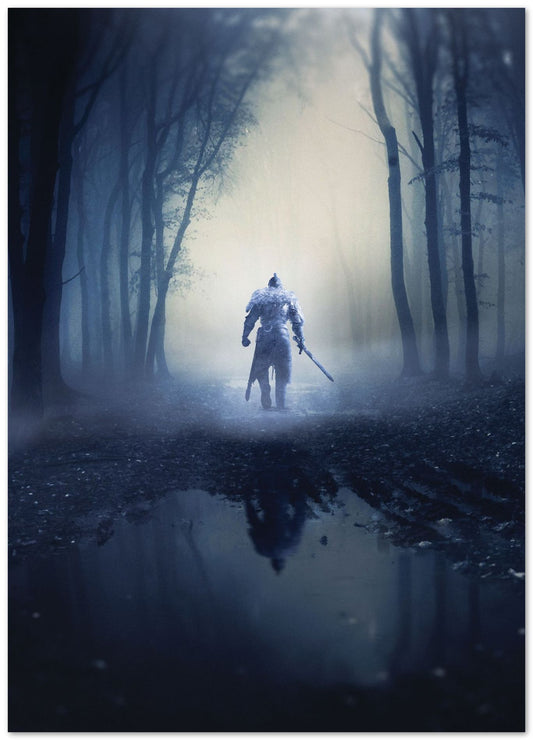 Dark Souls Warrior with Sword - @LordCreative
