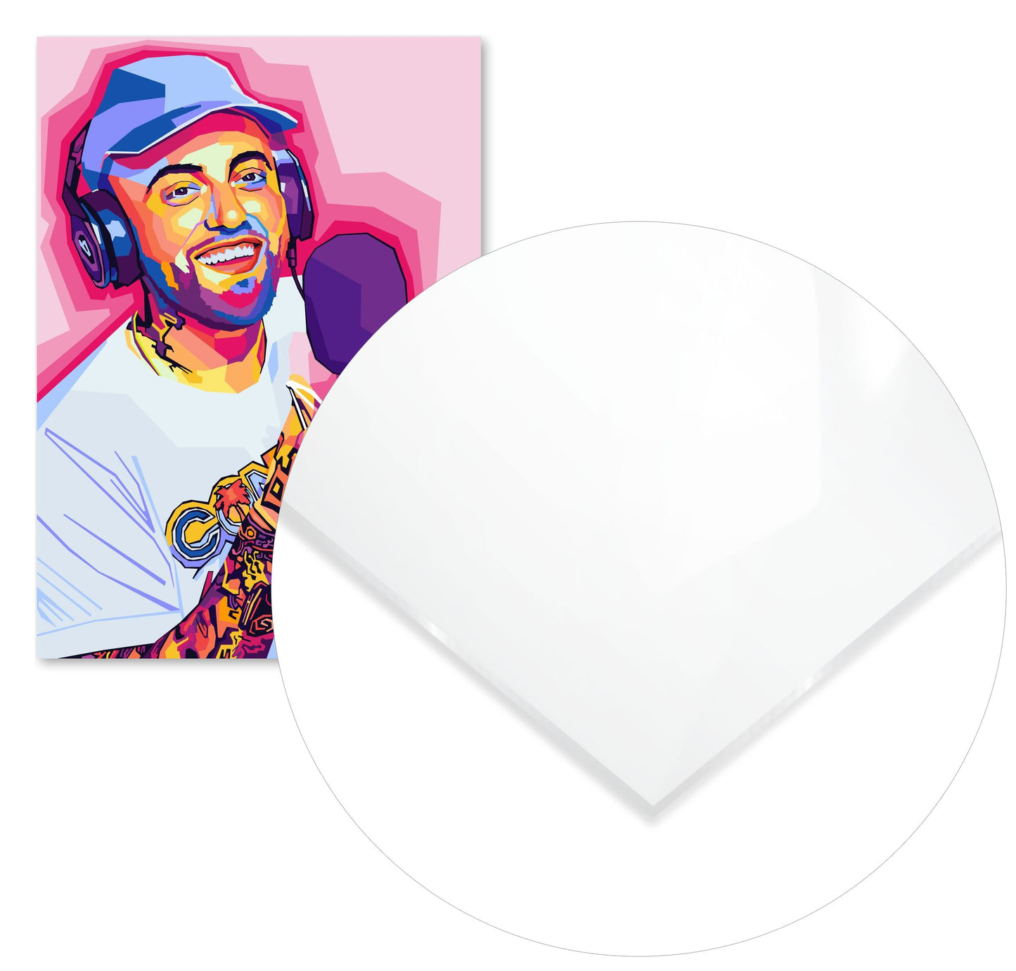 Mac Miller In Wpap Pop Art - @AzlanXavier