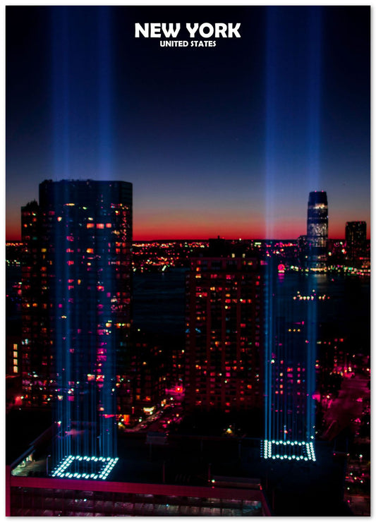 New York city night light - @Sonni