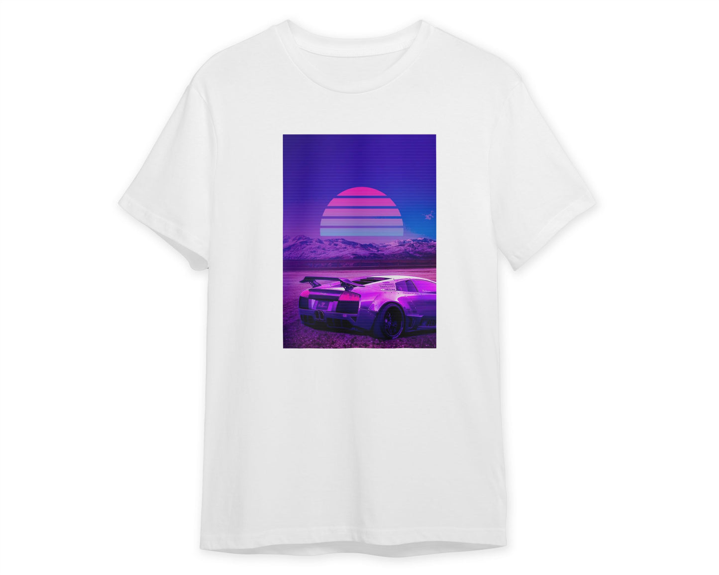 Car Retro Synthwave Sun 2 - @MiracleCreative