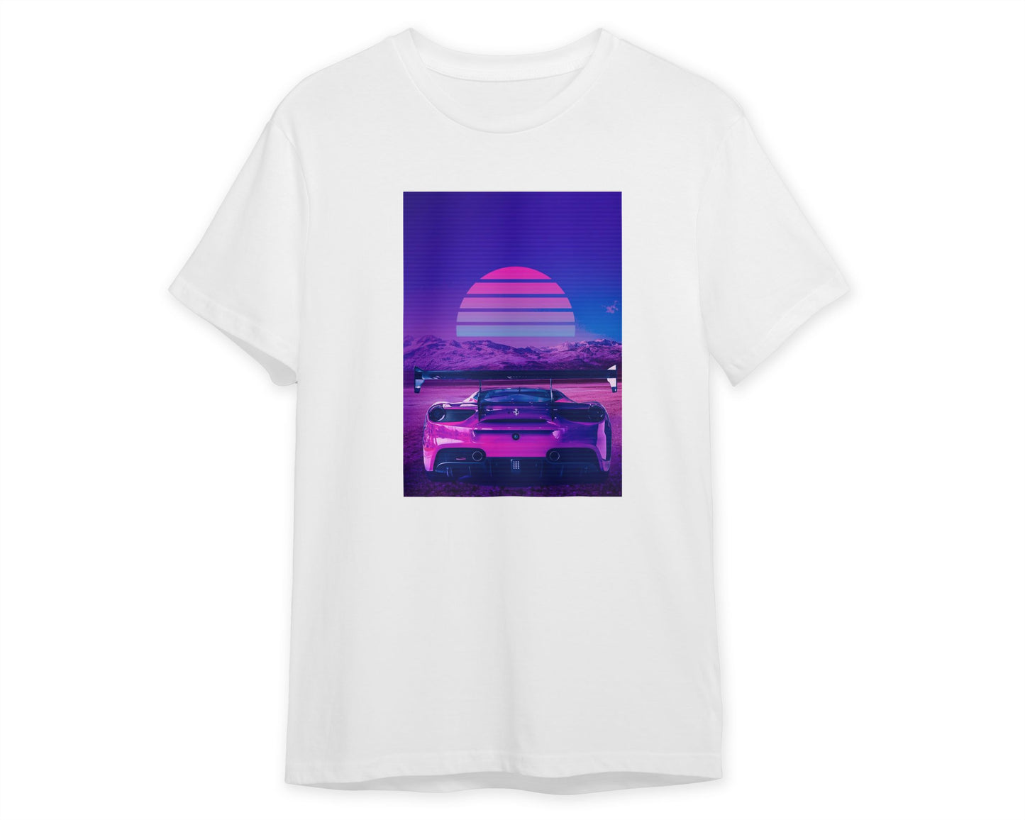 Car Retro Synthwave Sun 3 - @MiracleCreative