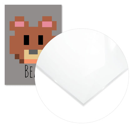 Bear animal pixel - @msheltyan