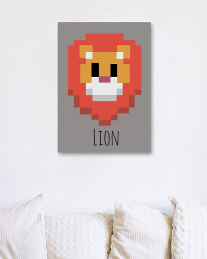 leon animal pixel - @msheltyan