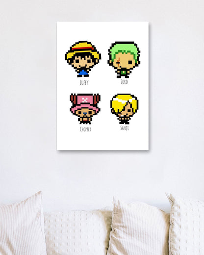 onepiece pixel art - @msheltyan