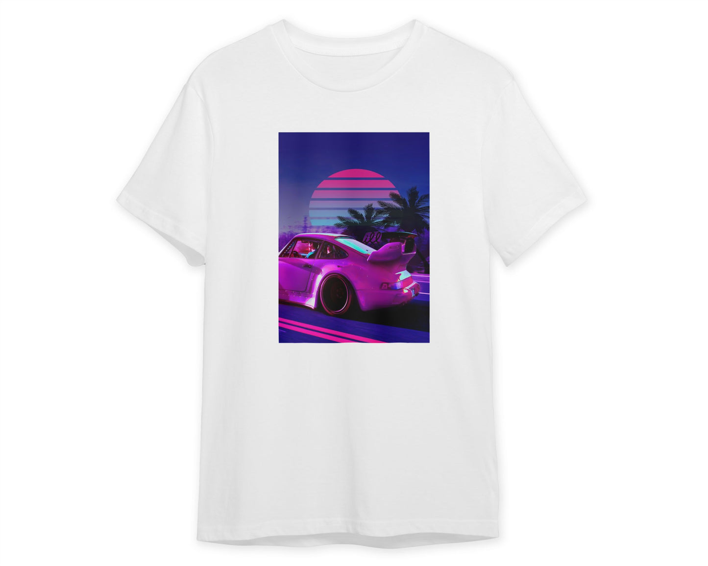 Car Retro Synthwave Sun 4 - @MiracleCreative