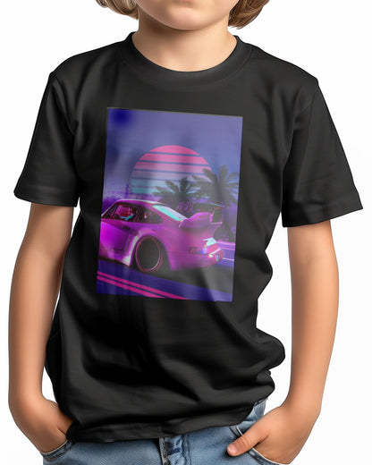 Car Retro Synthwave Sun 4 - @MiracleCreative