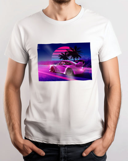 Car Retro Synthwave Sun 5 - @MiracleCreative