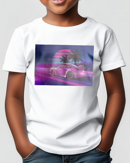 Car Retro Synthwave Sun 5 - @MiracleCreative