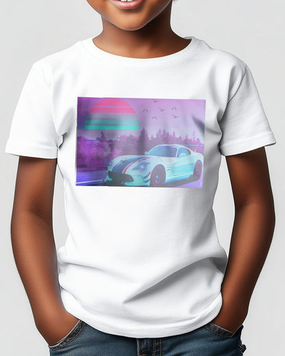 Car Retro Synthwave Sun 6 - @MiracleCreative