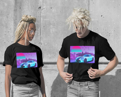 Car Retro Synthwave Sun 6 - @MiracleCreative