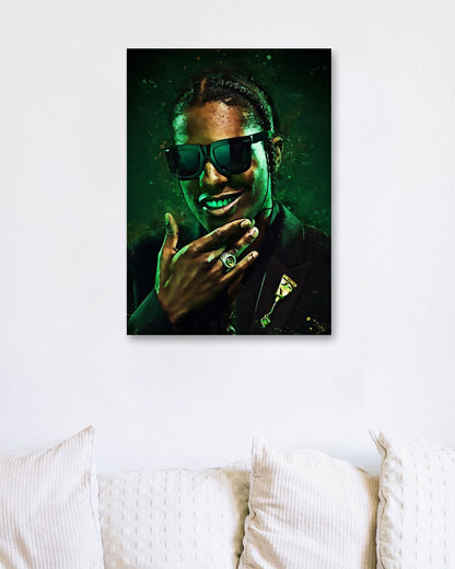 Splatter by Asap Rocky New - @4147_design