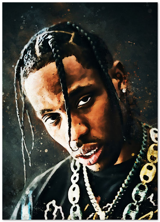 Splatter by Travis Scott - @4147_design