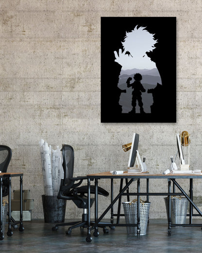 Izuku Midoriya Silhouette - @VickyHanggara