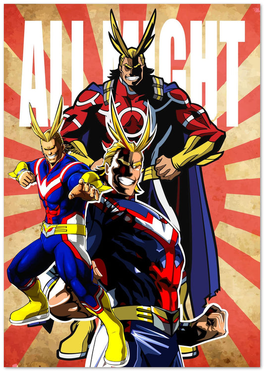 all might my hero academia - @fillart