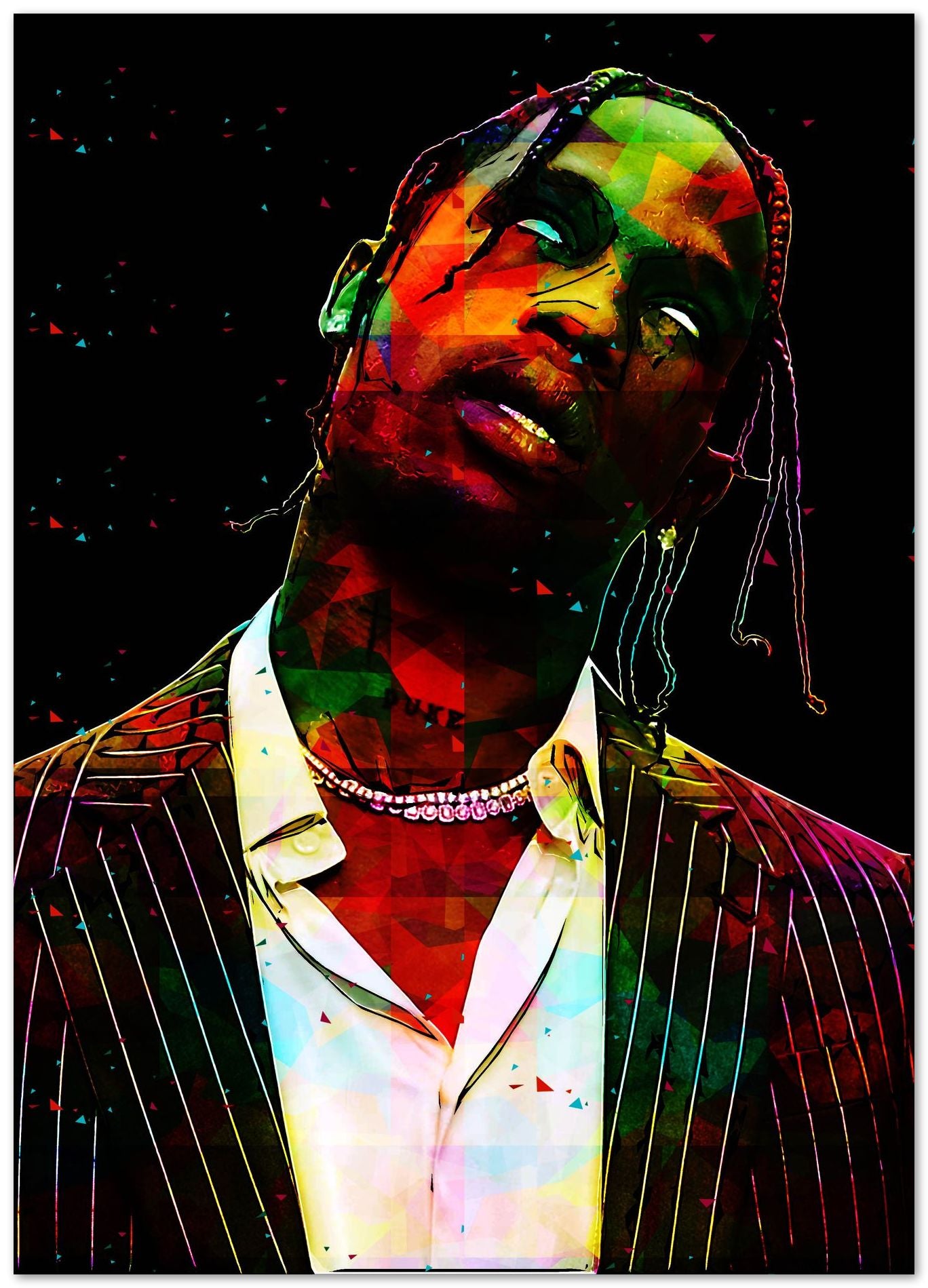 Travis Scott - @ColorfulArt