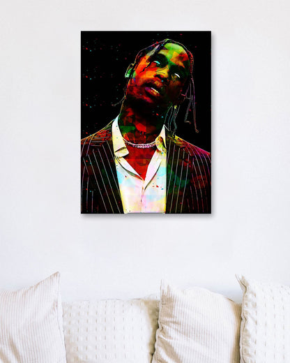 Travis Scott - @ColorfulArt