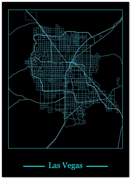 Las vegas maps art - @SanDee15