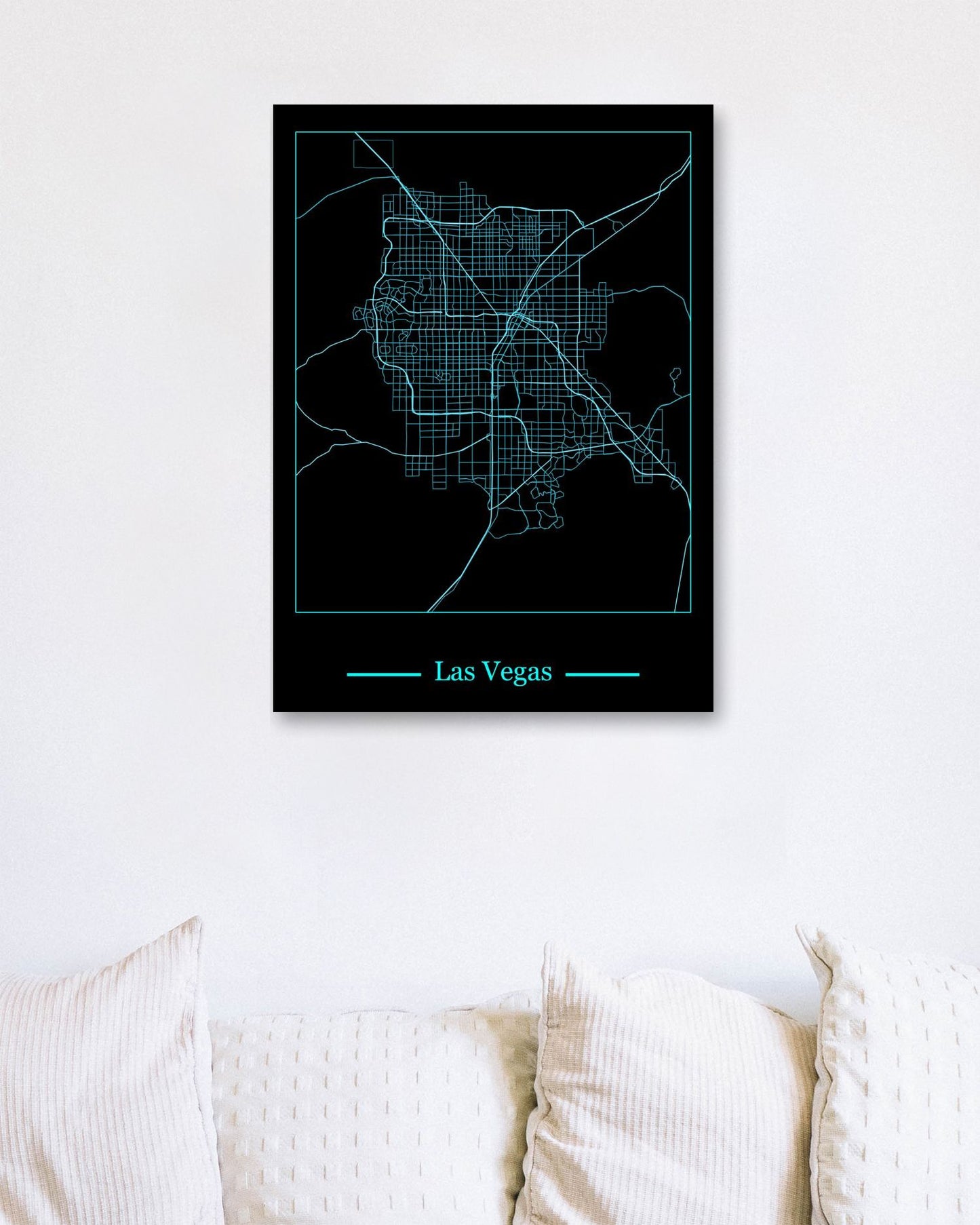 Las vegas maps art - @SanDee15