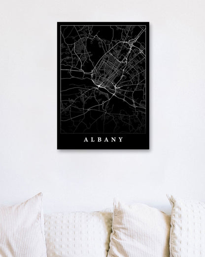 Maps Art albany - @SanDee15