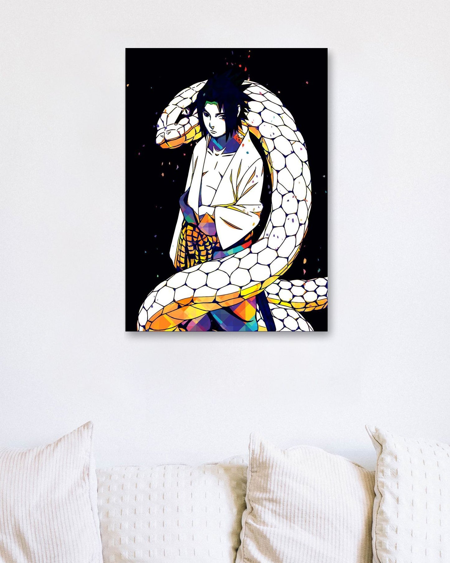 Sasuke anime poster  - @ColorfulArt