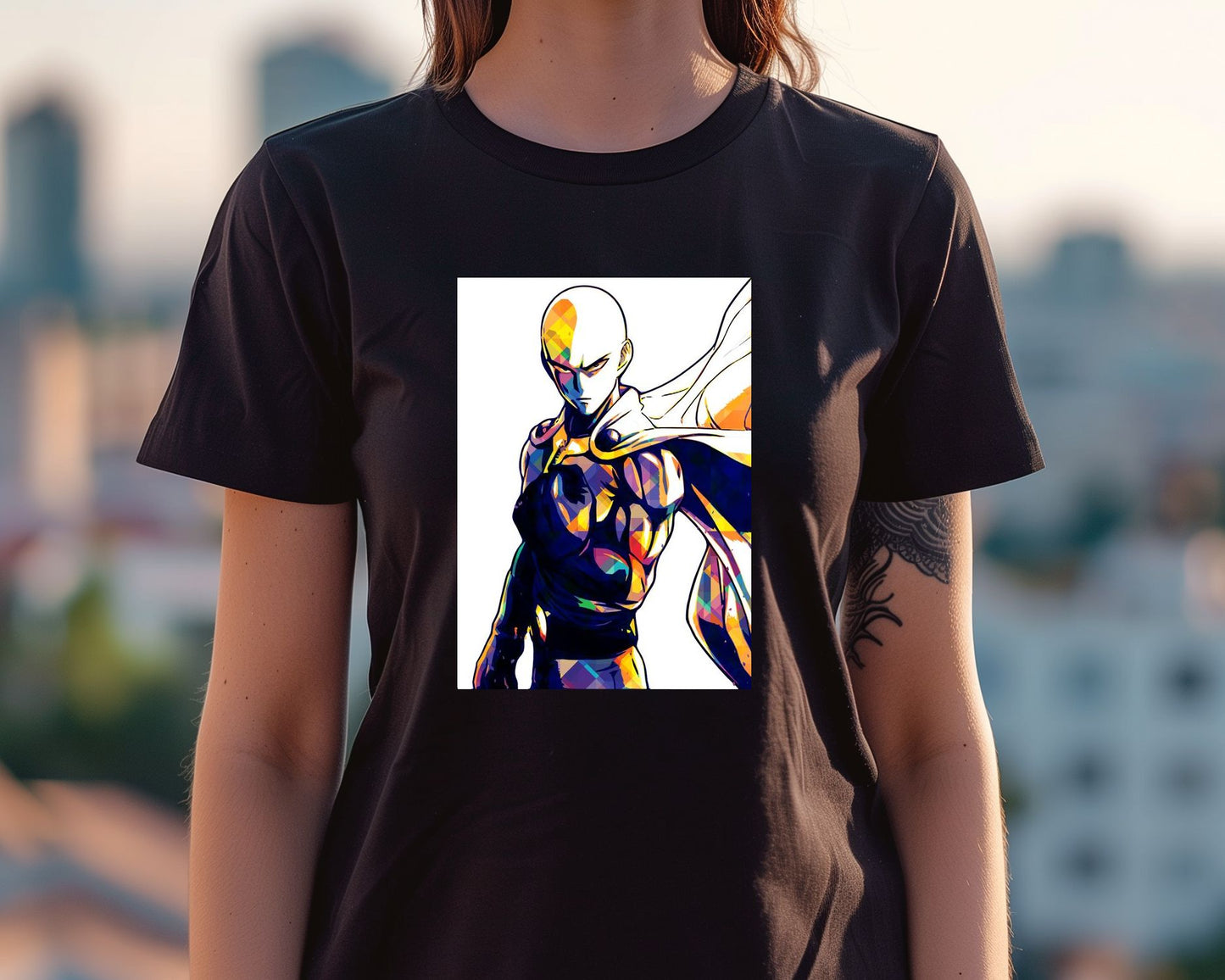 Saitaman anime poster - @ColorfulArt