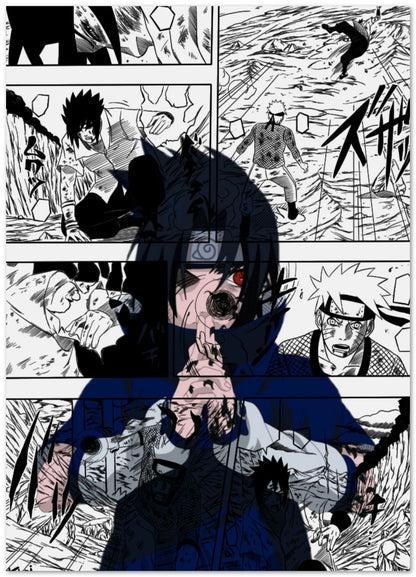 Sasuke comic - @VickyHanggara