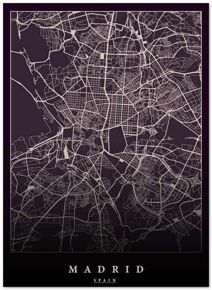 Madrid maps art - @SanDee15